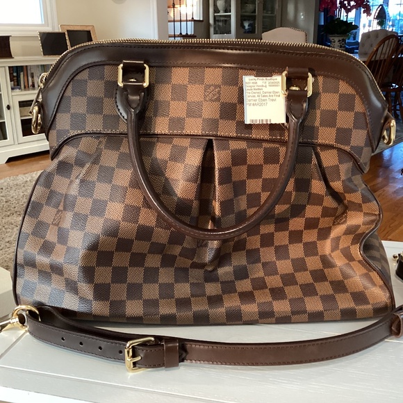 Louis Vuitton Damier Ebene Trevi GM Handbag - Picture 1 of 9